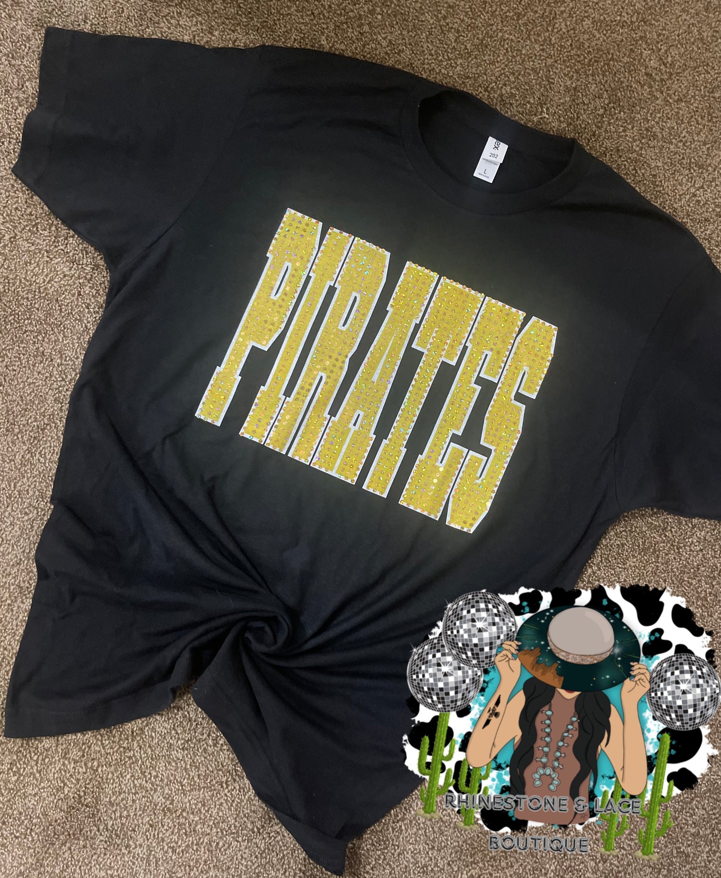 Vidor Pirates 🏴☠️ spangled tee preorder