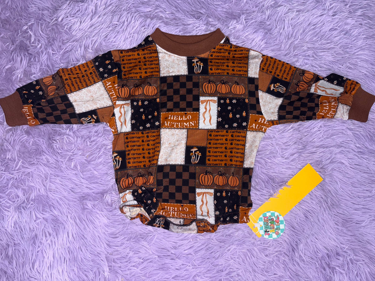 Hello Autumn Long Sleeve Bubble