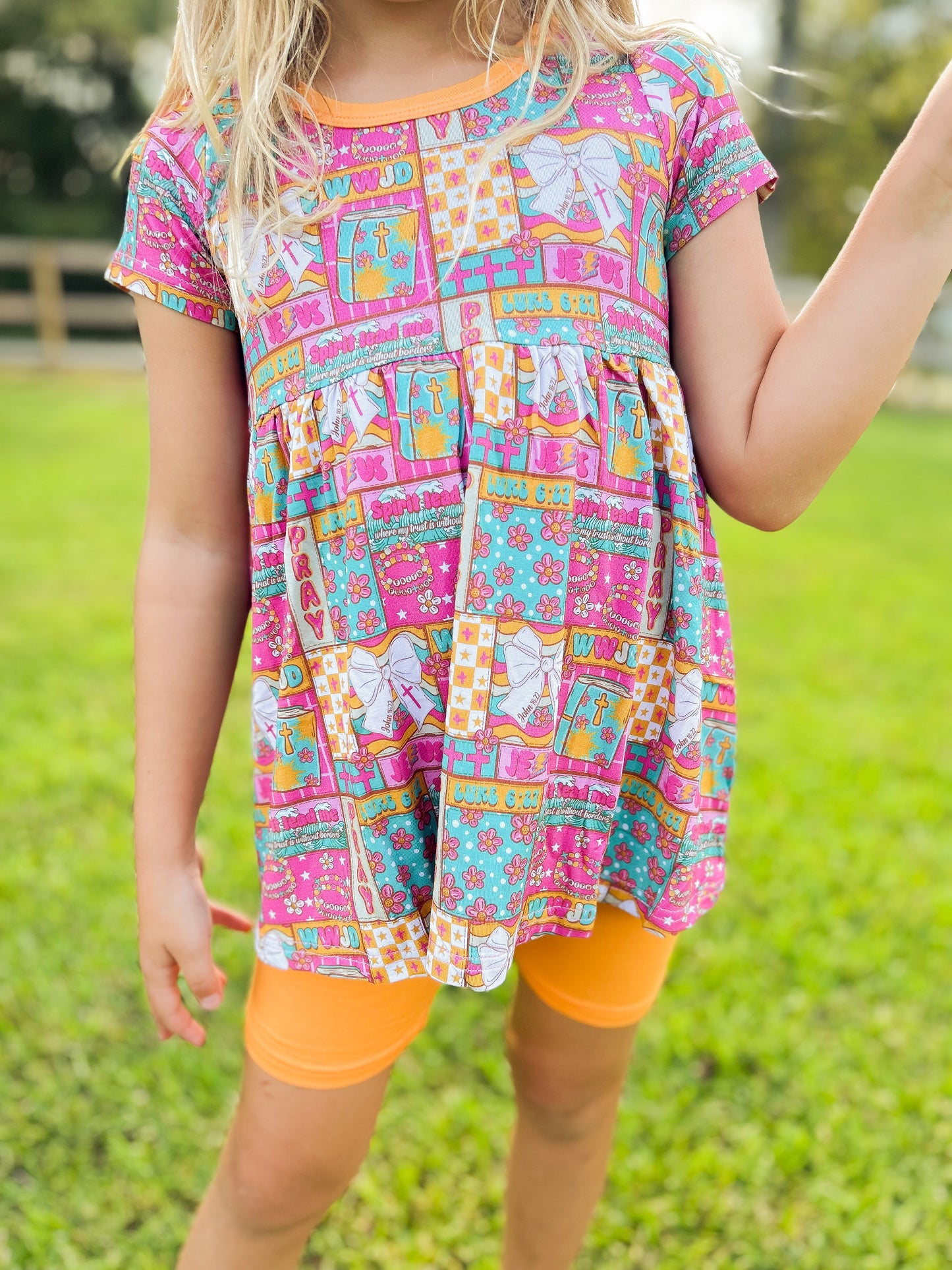 Spirit lead me peplum & Biker set RTS