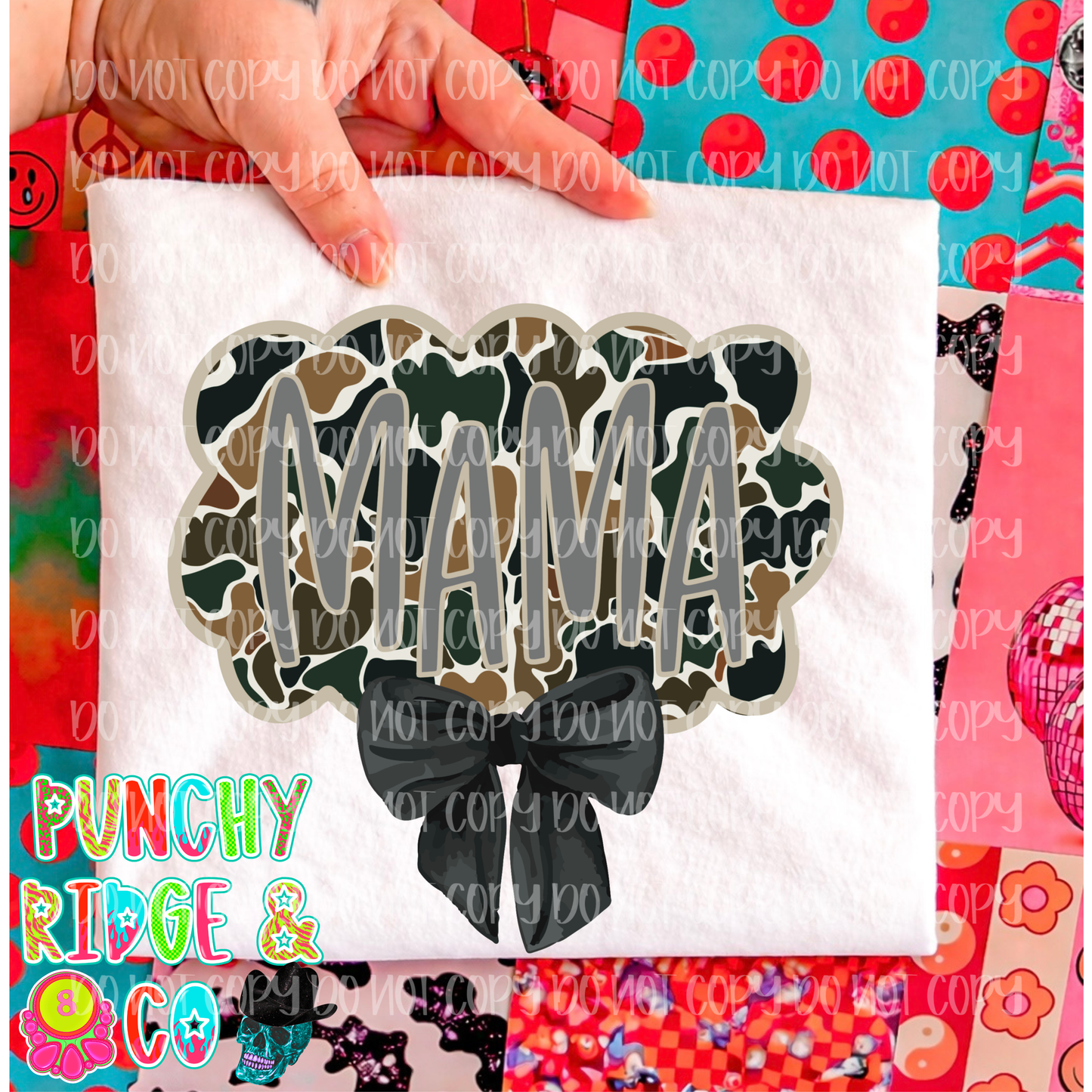 Old school mama camo