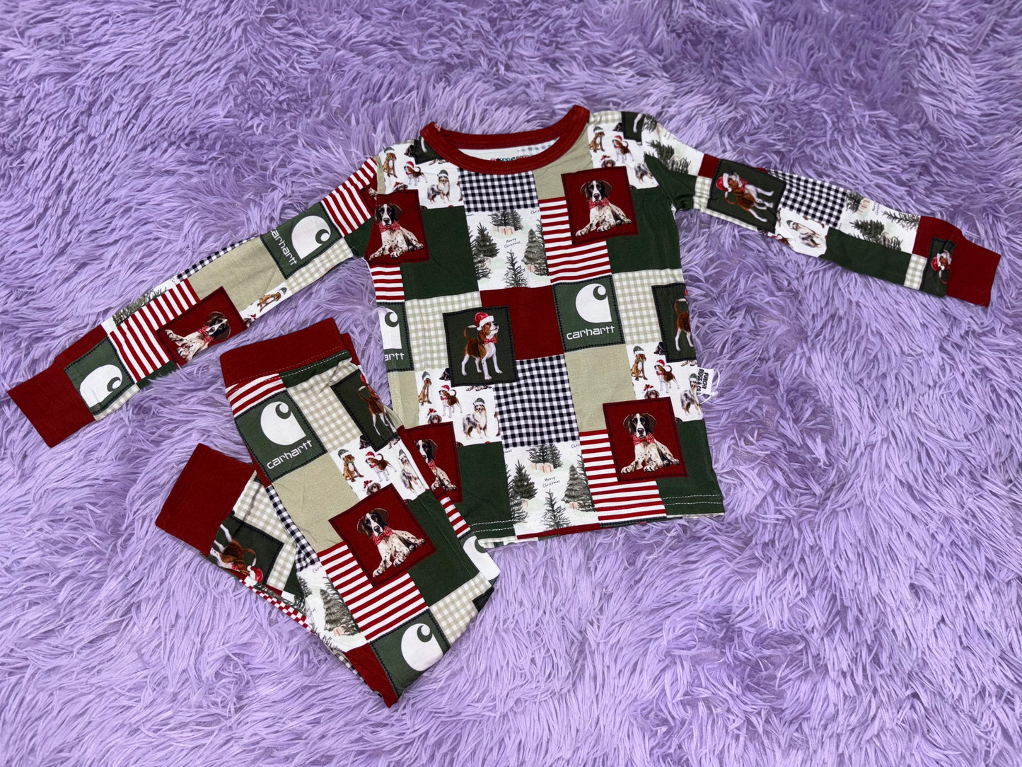 Bowties & Christmas long set