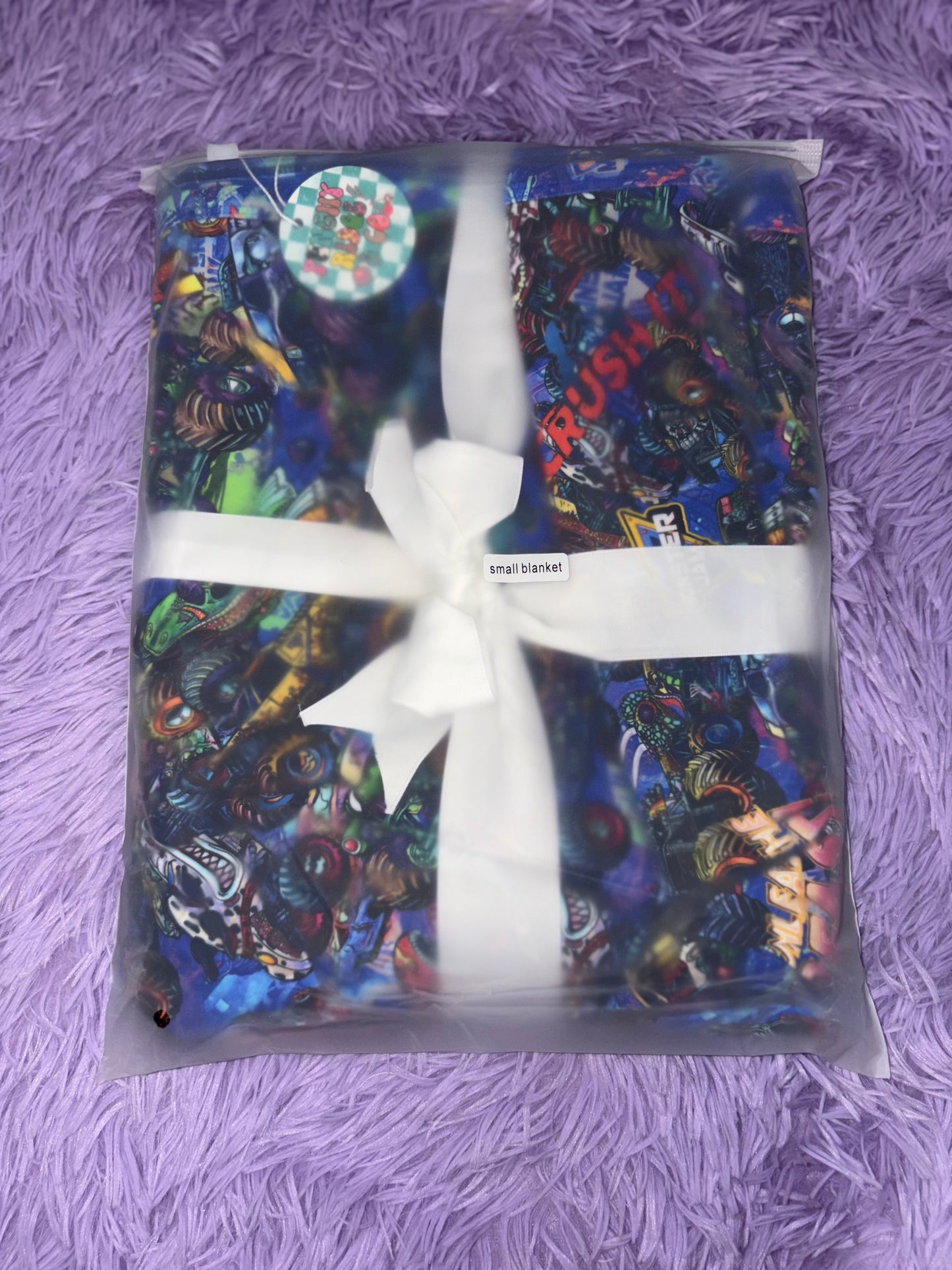 Monster Jam Double Sided 50x60 Bamboo Blanket