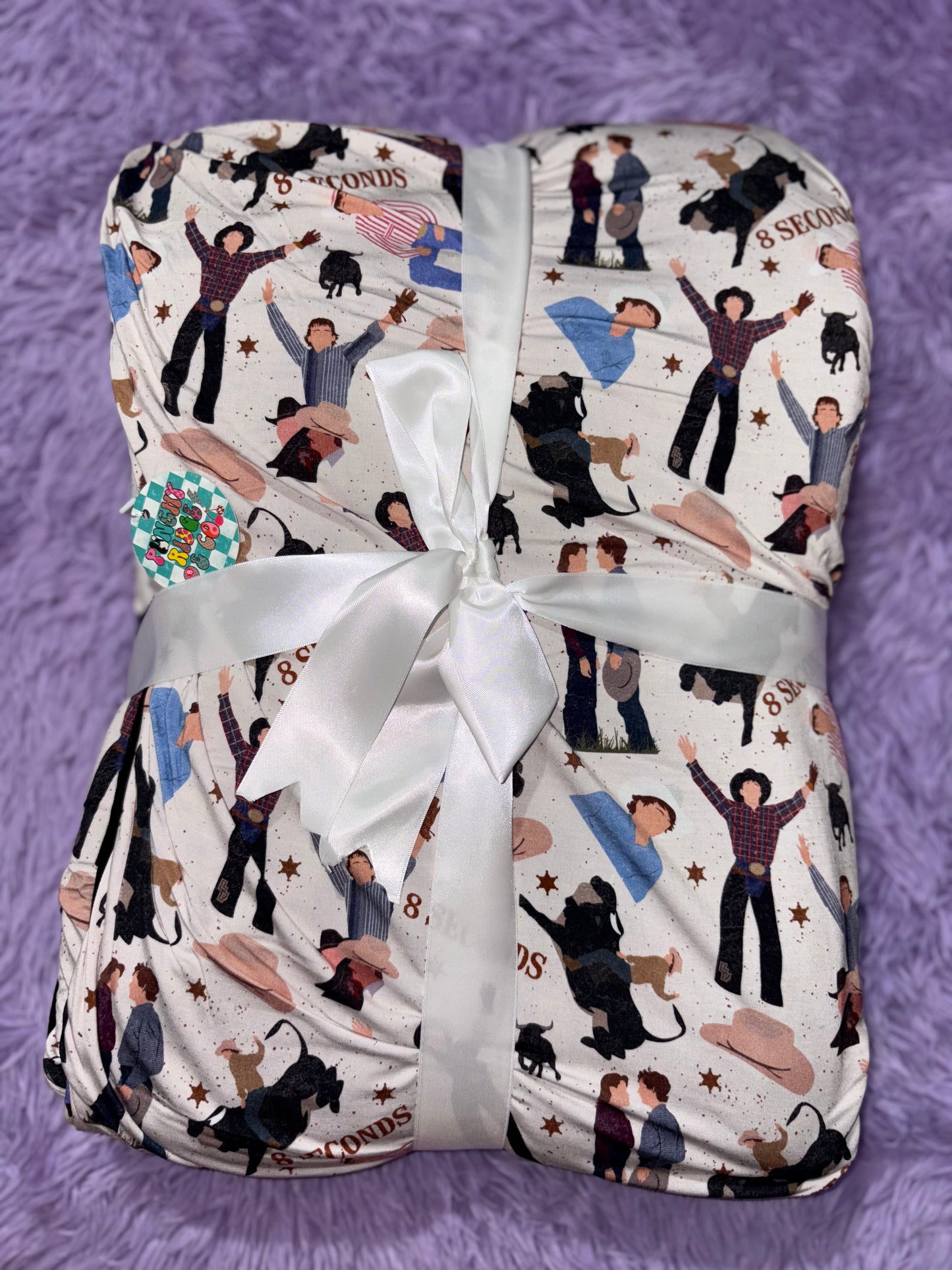 8 seconds bamboo blanket 60x85