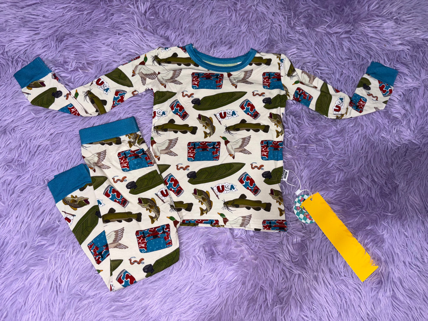 Freedom & Fishing LS Set