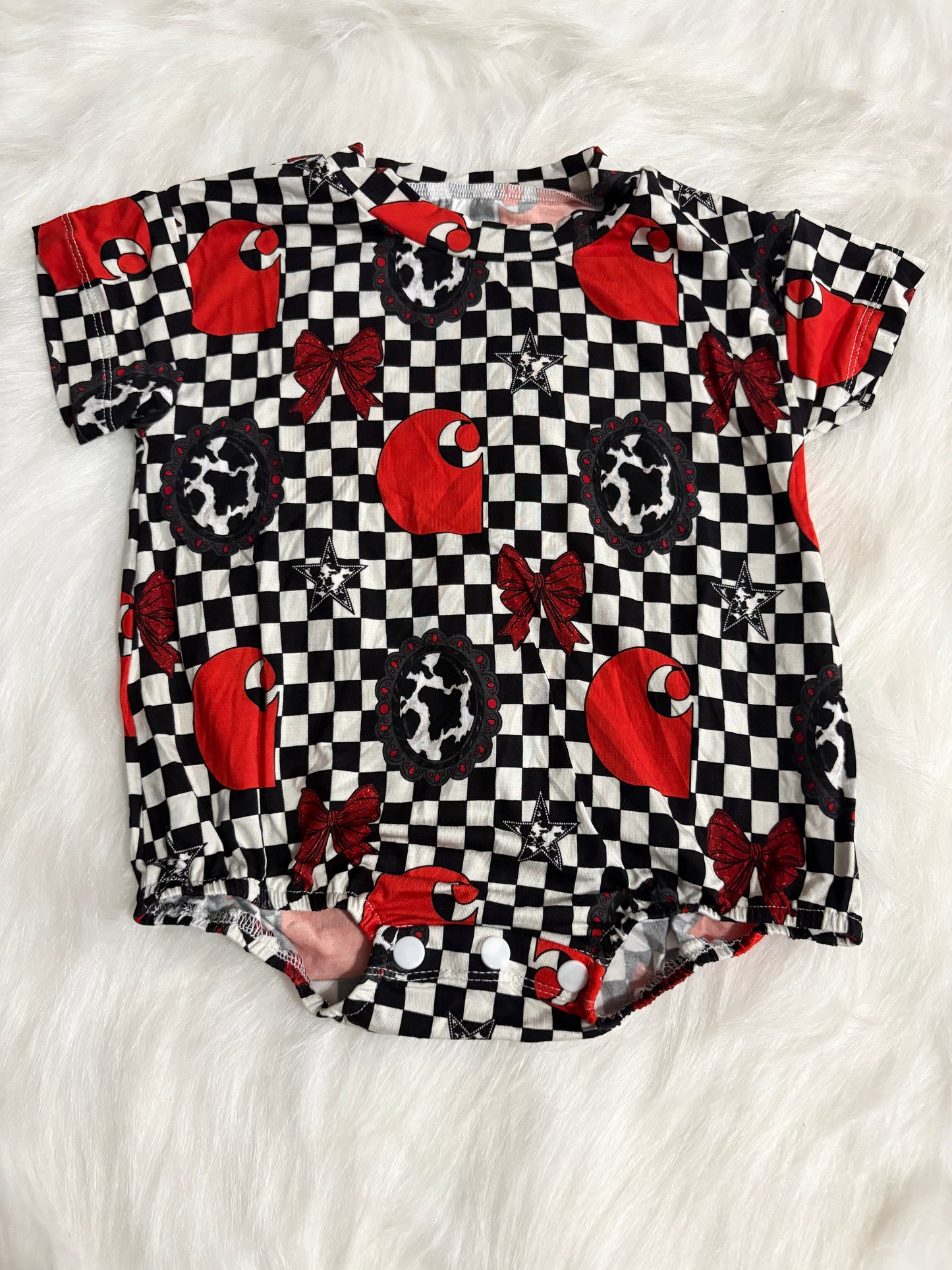 Checks and bows bubble