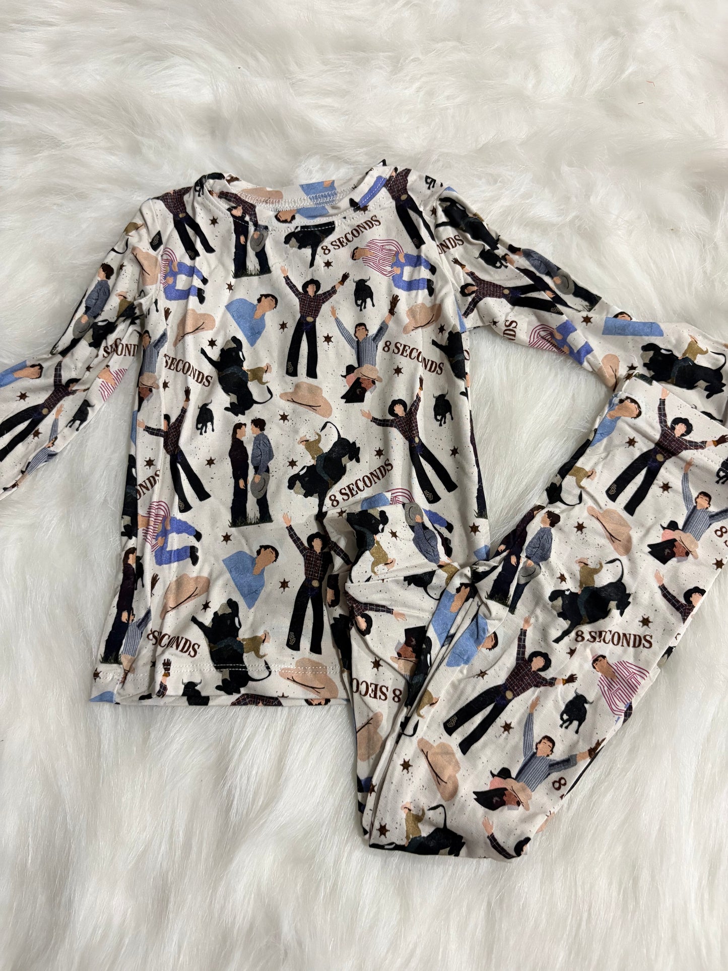8 seconds long sleeve pj set