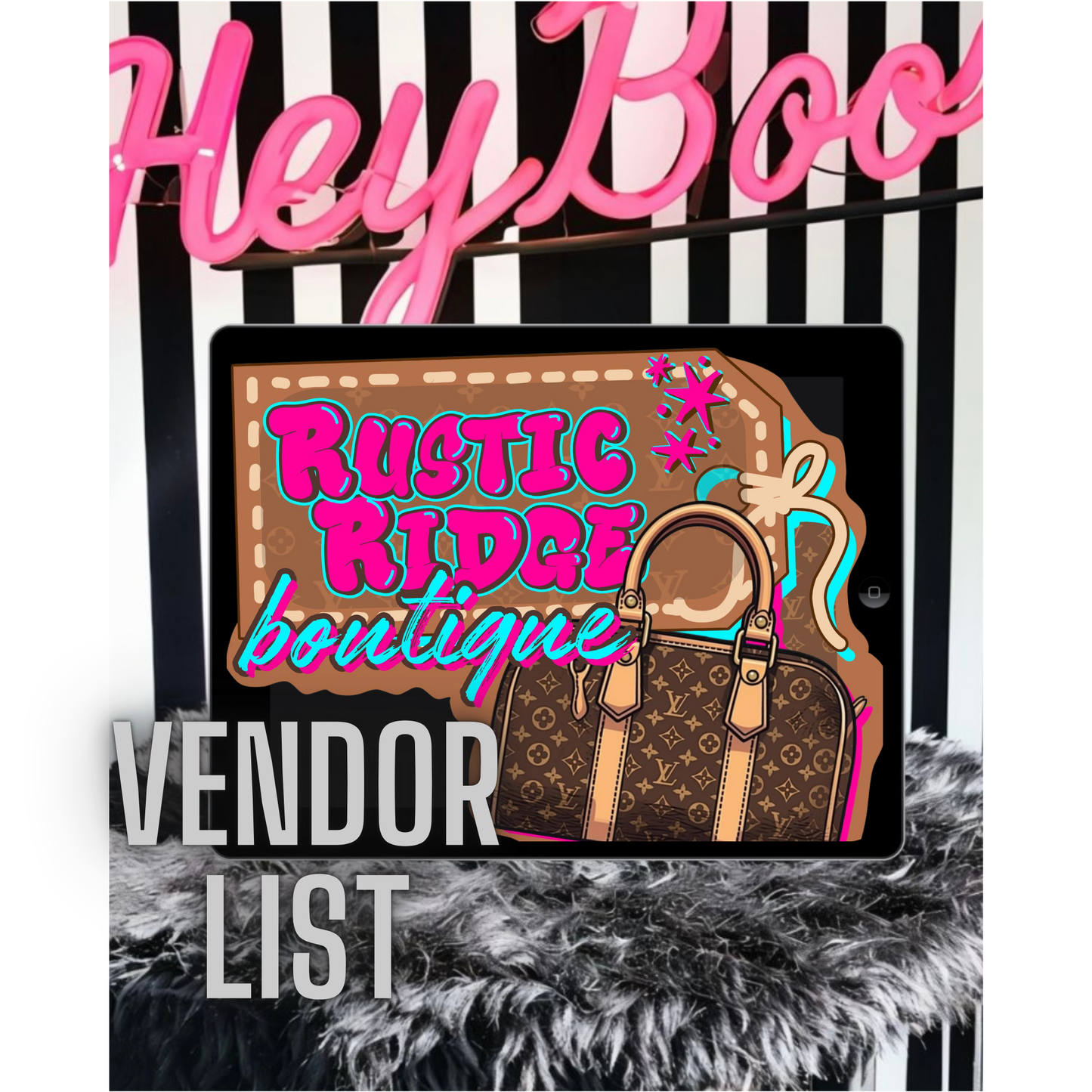Rustic Ridge Exclusive Bougee Vendor List ✨🪩