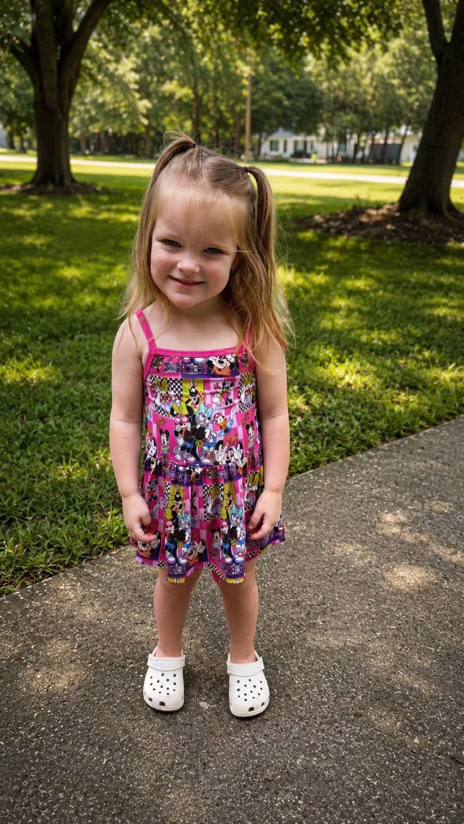 Minnie & Friend’s Peplum tank & Shorts