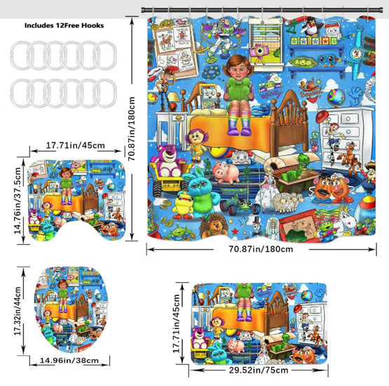 Preorder Toy Story Bathroom set