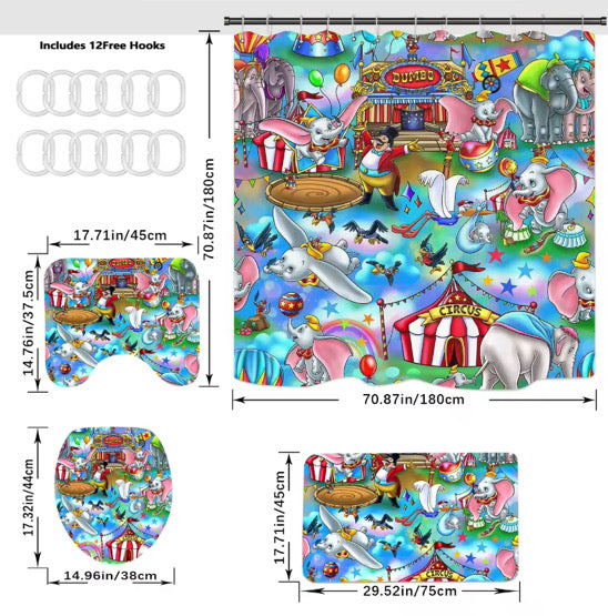 Preorder dumbo bathroom set