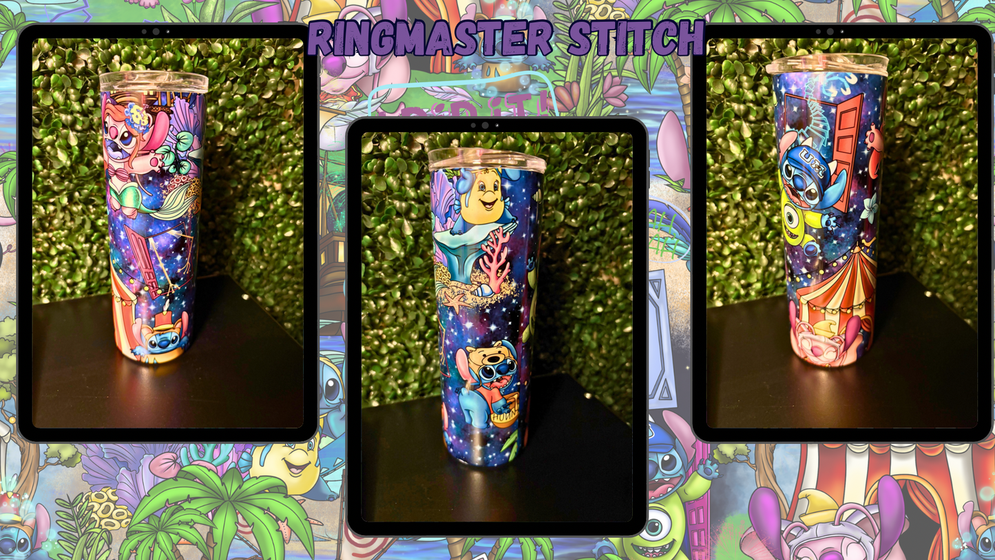 Ringmaster Stitch 20 oz tumbler