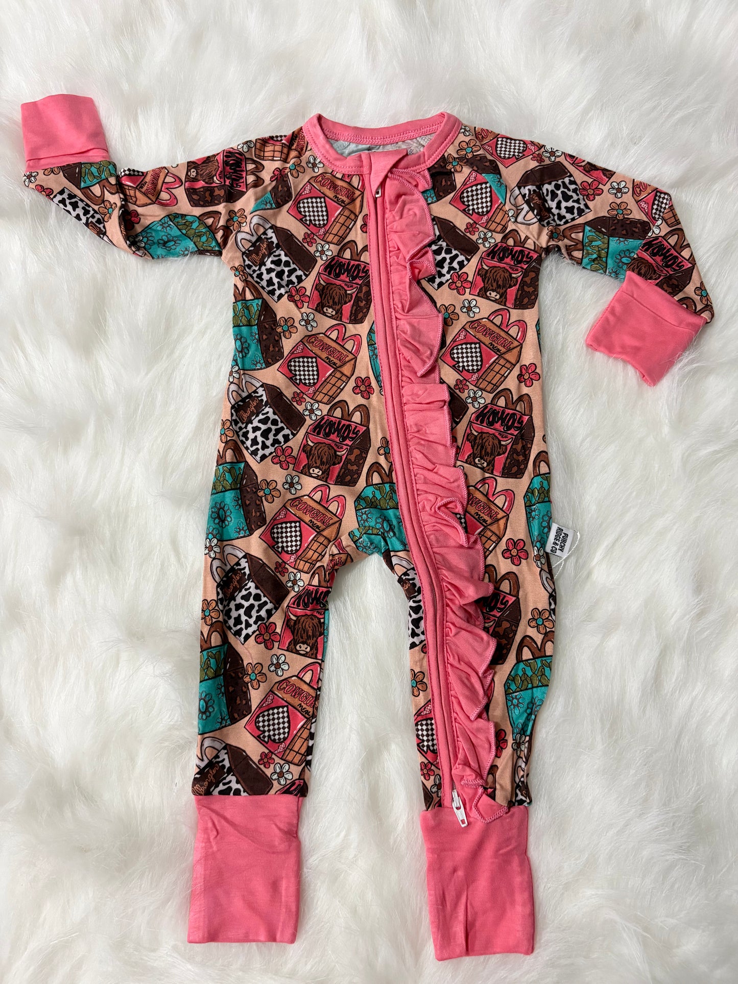 Howdy Meal Ruffle Zippy