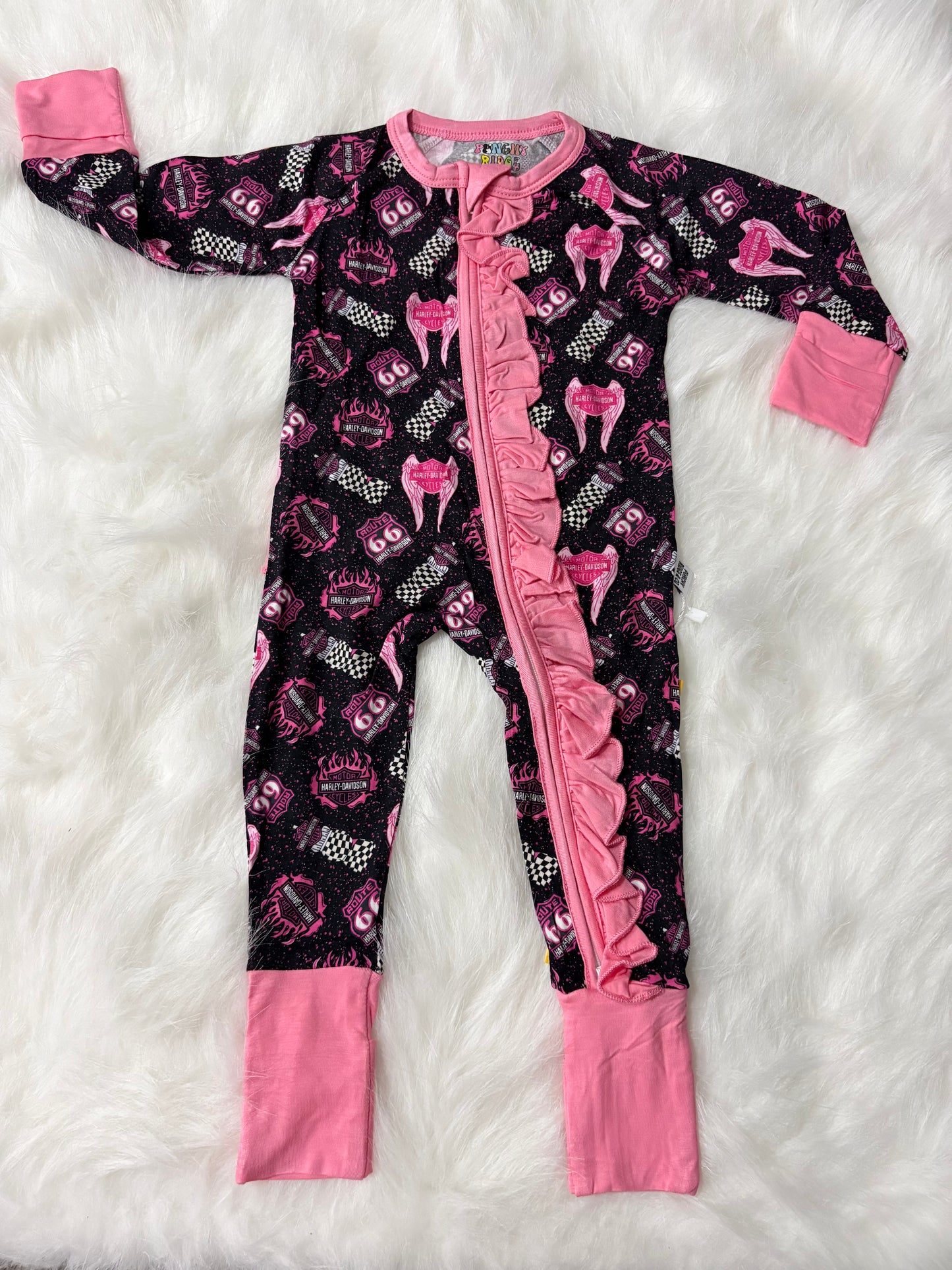 Harley Davidson Ruffle Zippy