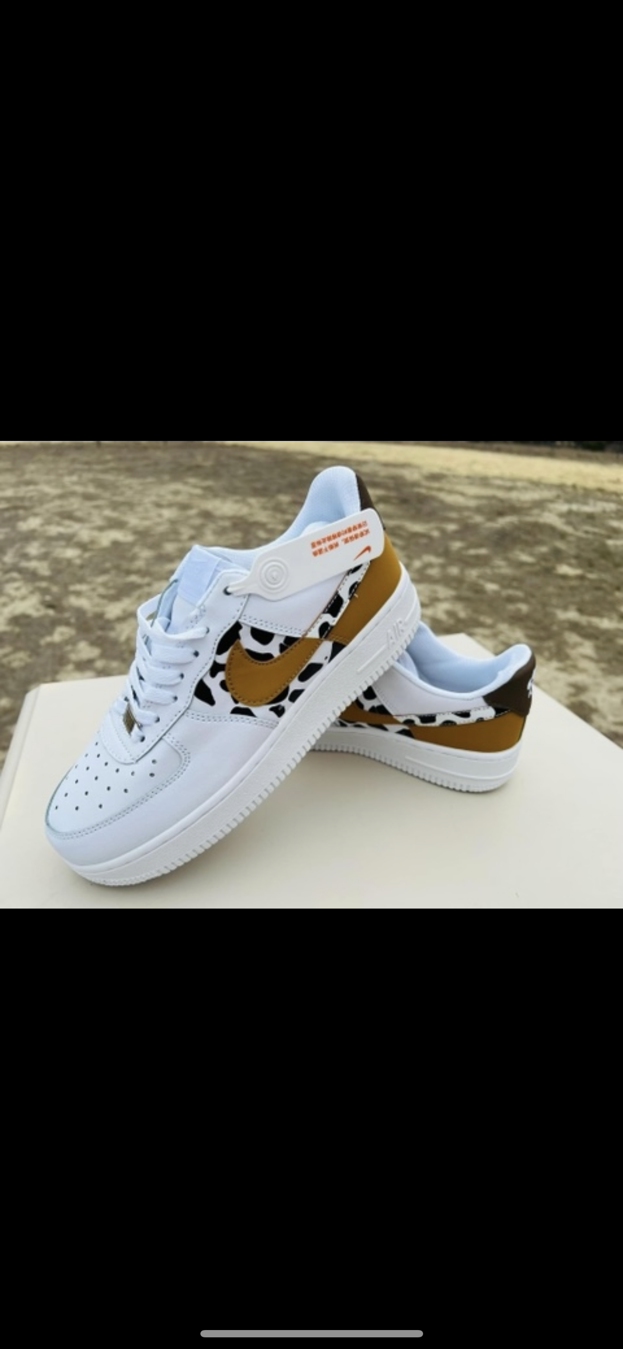 Cow π shoes