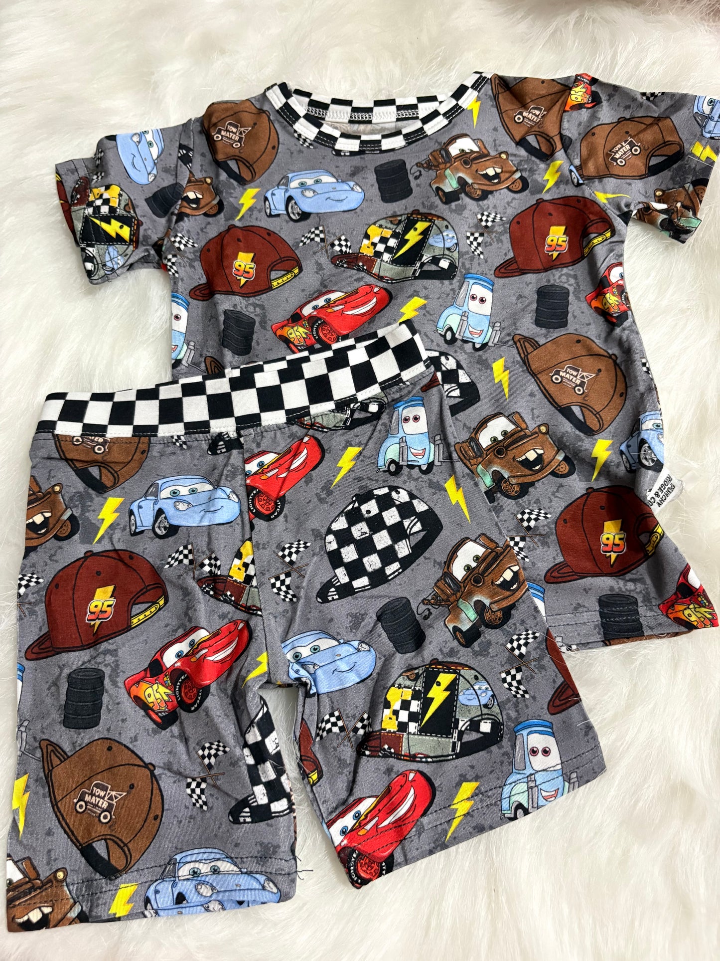 Cars SnapBack Short sets