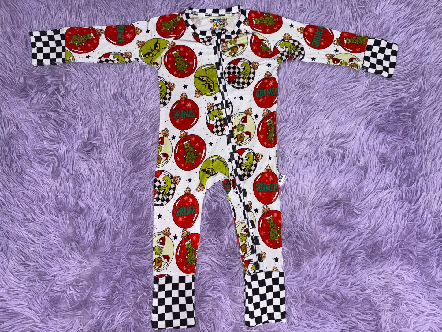 Grinchy ornaments Zippy