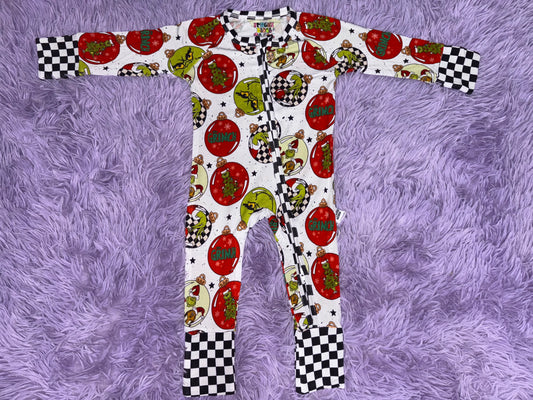 Grinchy ornaments Zippy