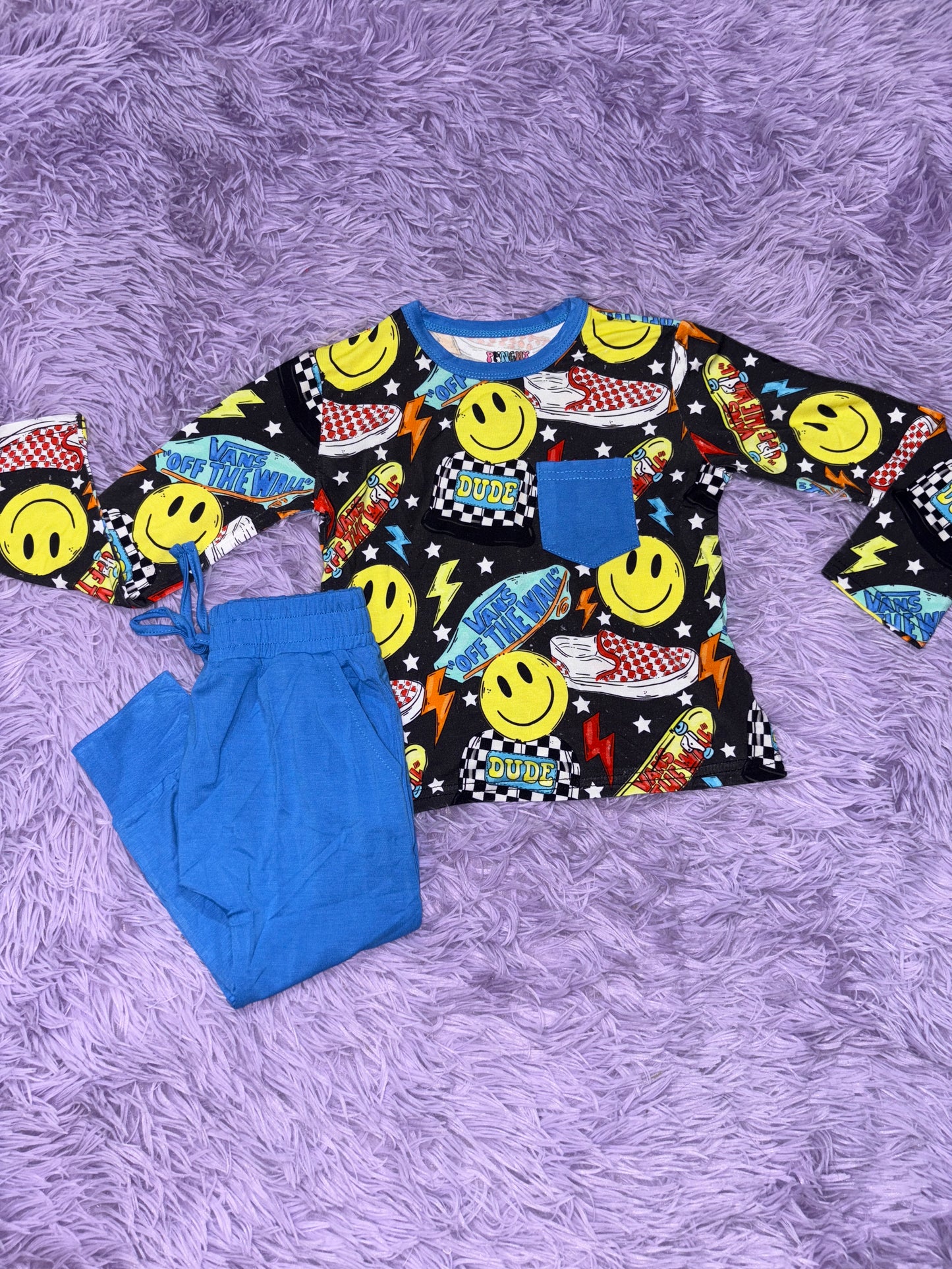 Skater Boy LS Jogger set