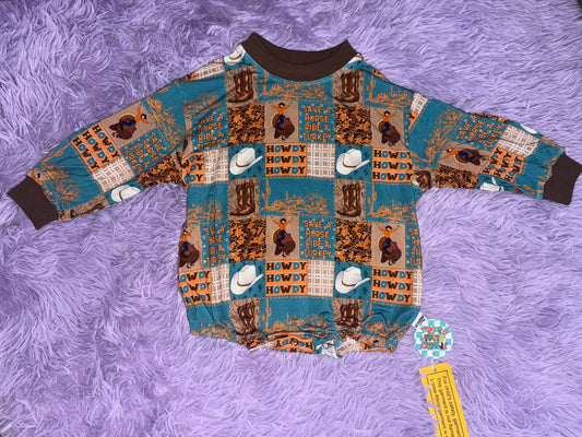 Save A Horse Ride A Turkey Long Sleeve Bubble