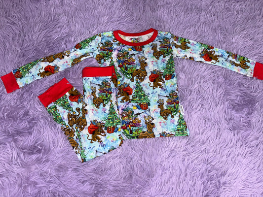 Scooby Christmas Long sleeve set