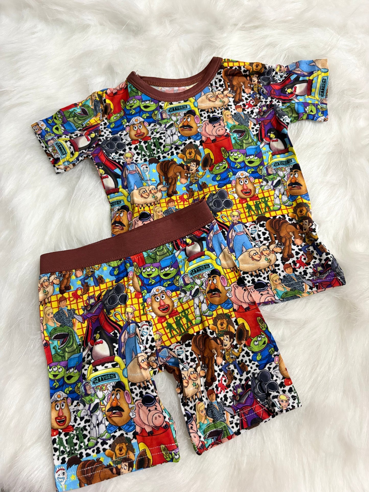 Story of Toys Short Sleeve Shirt & Shorts