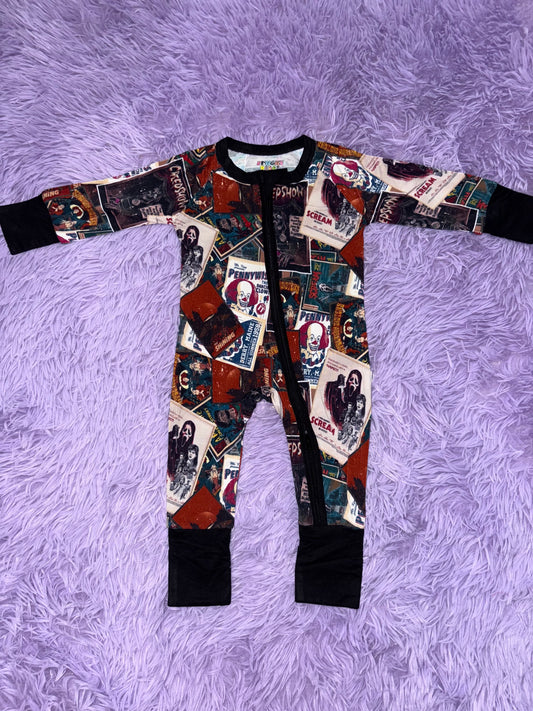 Retro horror night zippy