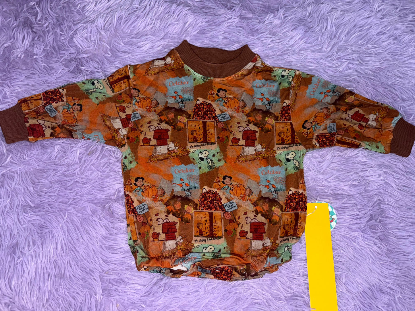 A Charlie Brown Thanksgiving Long Sleeve Bubble