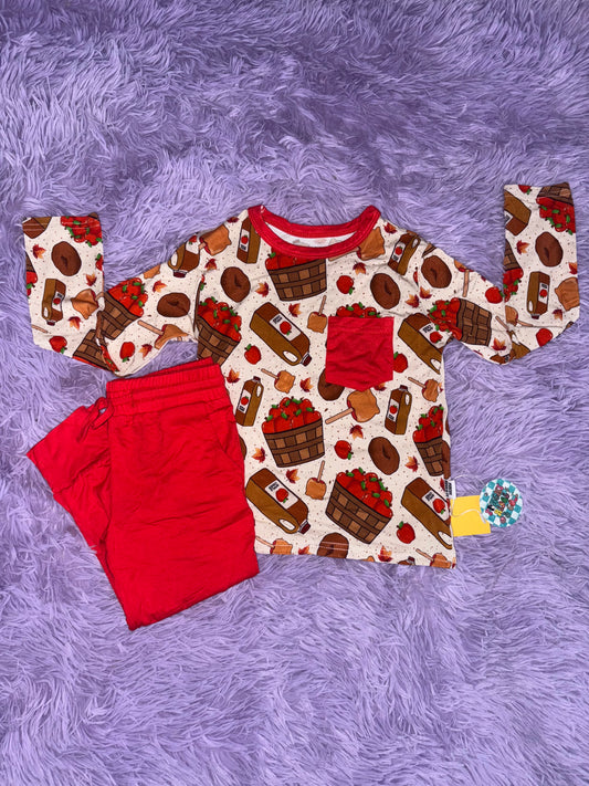 All The Fall Things Long Sleeve Pocket Tee Joggers