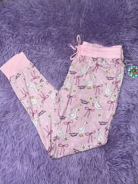 Jesus Loves You Silly Goose Joggers