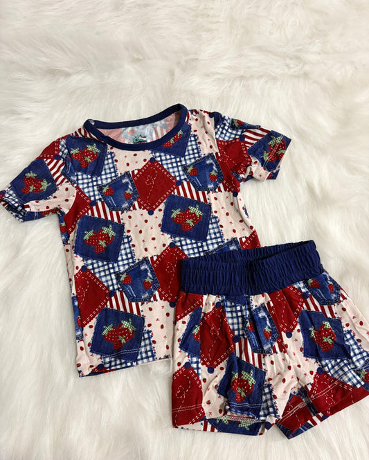 Berry Cute Short Set 🍓