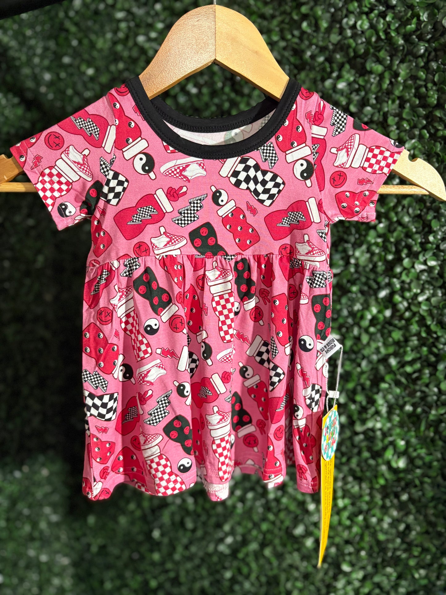 Retro Juice Peplum & Biker RTS