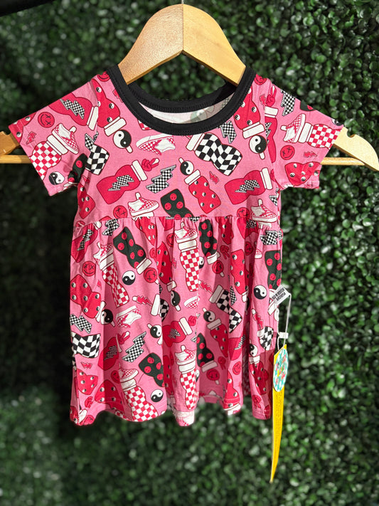 Retro Juice Peplum & Biker RTS