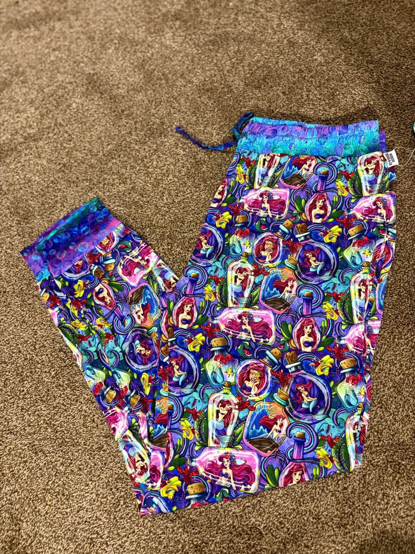 Ocean Bottle Mermaid Adult Jogger