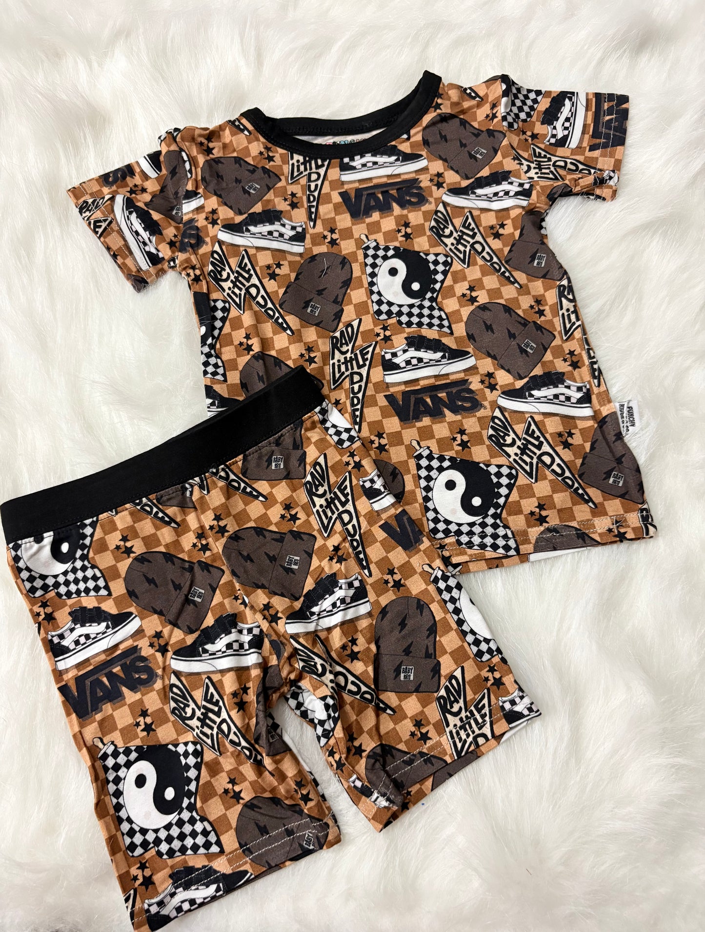 Rad Little Dude Short Sleeve Short Set