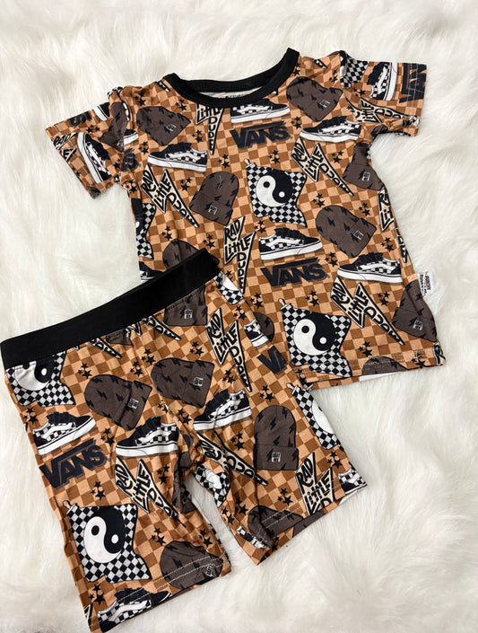 Rad Little Dude Short Sleeve Short Set
