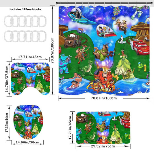 Preorder Disney & Pixar Freinds bathroom set