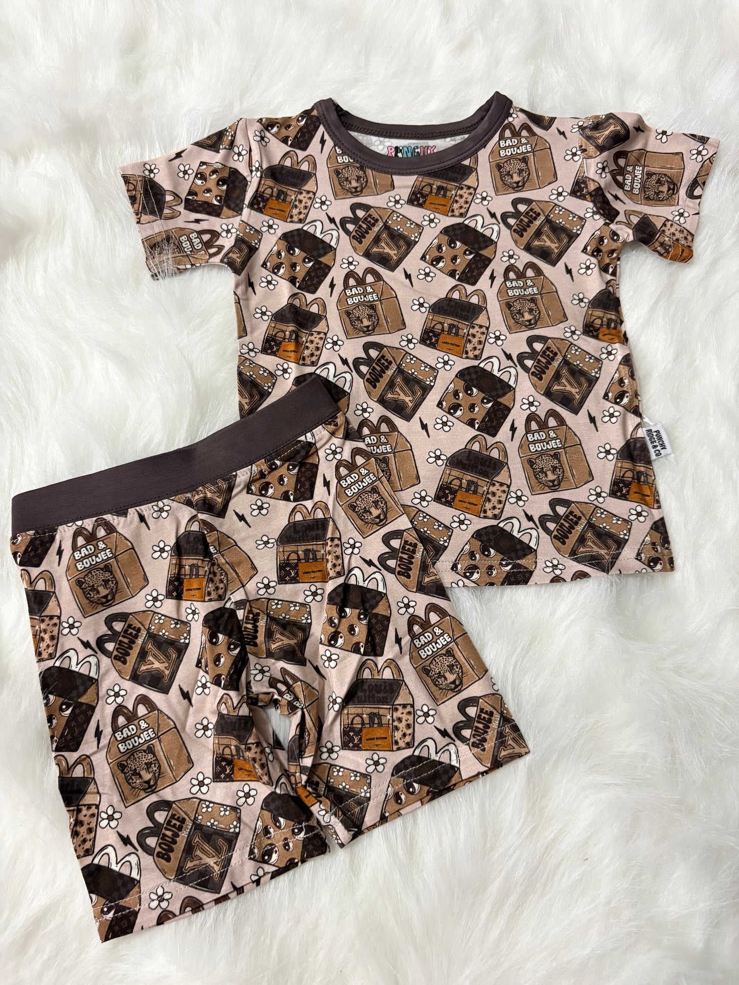 Boujee Meal Short Set