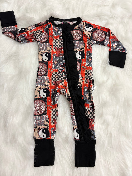 Boujee Babe Ruffle Zippy